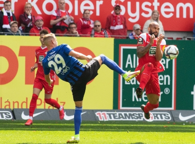 1. FC Kaiserslautern gegen 1. FC Saarbrücken - Terrence Boyd