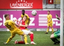 1. FC Kaiserslautern gegen KFC Uerdingen - Marvin Pourie hätte auch schon vor seinem Treffer zum 3:1 ein Tor schießen können.
