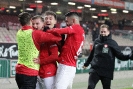 1. FC Kaiserslautern gegen VFB Lübeck - Matchwinner Marlon Ritter (zweiter von links) sorgt für den ersten FCK-Heimsieg der Saison.