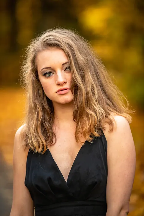 Milena im Herbst