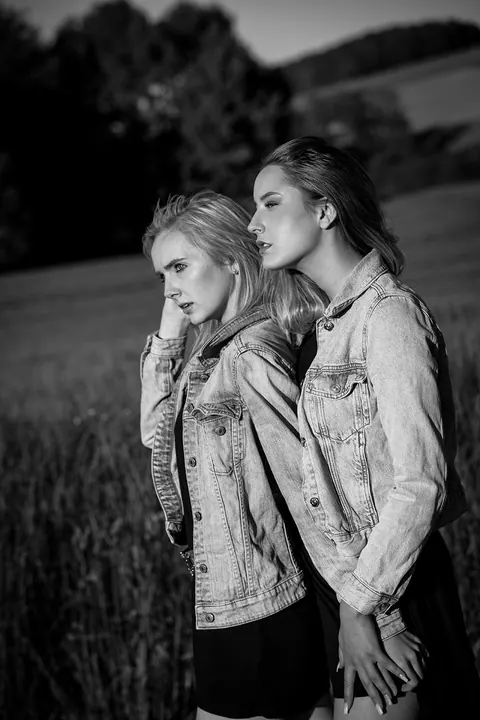 Kim und Mariella 