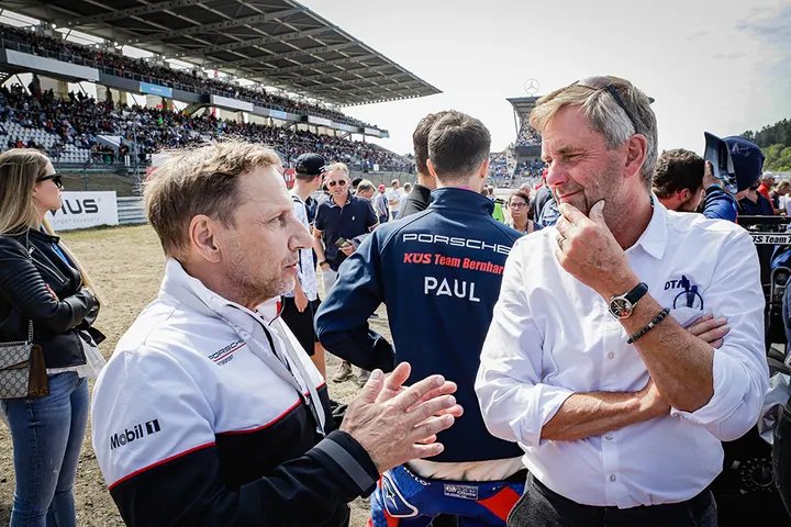 DTM Nürburgring - Peter Oberndorfer und Richy Müller