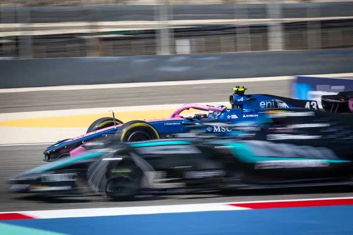 F1 Test Bahrain 2026 Alpine Franco Colapinto 015